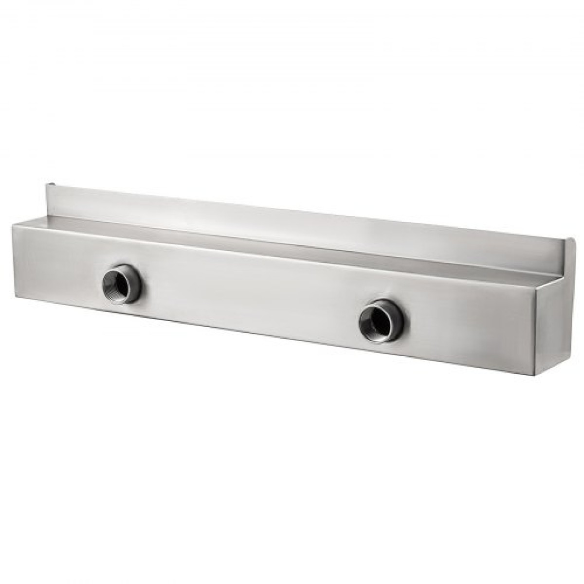 VEVOR 23,6" x 4,5" x 3,1" Διακοσμητικό σιντριβάνι πισίνας καταρράκτη από ανοξείδωτο χάλυβα για λίμνη κήπου σε εσωτερικούς και εξωτερικούς χώρους