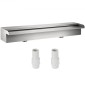 VEVOR 23,6" x 4,5" x 3,1" Διακοσμητικό σιντριβάνι πισίνας καταρράκτη από ανοξείδωτο χάλυβα για λίμνη κήπου σε εσωτερικούς και εξωτερικούς χώρους