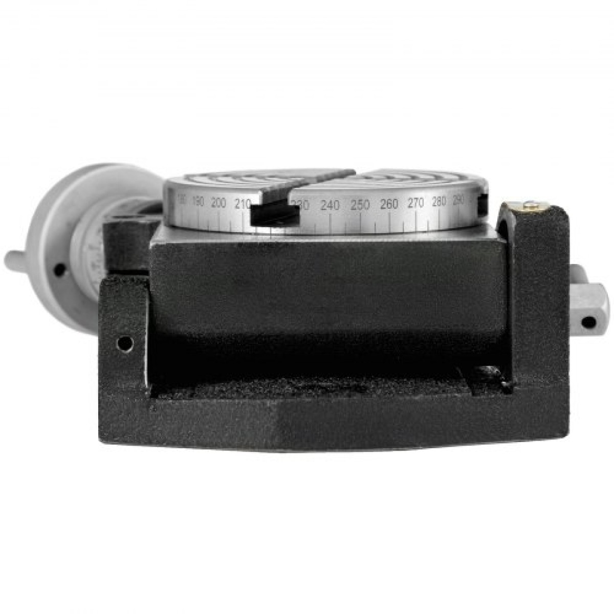 Περιστροφικό τραπέζι VEVOR 4 INCH/100 MM Οριζόντιο κάθετο περιστροφικό τραπέζι με 4 αυλακώσεις Περιστροφικό τραπέζι για φρέζα MT-2 Περιστροφικό τραπέζι για φρέζα 360 μοιρών Περιστροφικό τραπέζι ακριβείας για μέγγενη διάτρησης φρεζαρίσματος