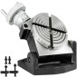 Περιστροφικό τραπέζι VEVOR 4 INCH/100 MM Οριζόντιο κάθετο περιστροφικό τραπέζι με 4 αυλακώσεις Περιστροφικό τραπέζι για φρέζα MT-2 Περιστροφικό τραπέζι για φρέζα 360 μοιρών Περιστροφικό τραπέζι ακριβείας για μέγγενη διάτρησης φρεζαρίσματος