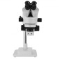 VEVOR 3.5X-90X Simul-Focal Stereo Microscope 360° Swiveling Trinocular Stereo Microscope with Dual Arm Boom