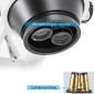 VEVOR 3.5X-90X Simul-Focal Stereo Microscope 360° Swiveling Trinocular Stereo Microscope with Dual Arm Boom