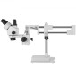 VEVOR 3.5X-90X Simul-Focal Stereo Microscope 360° Swiveling Trinocular Stereo Microscope with Dual Arm Boom
