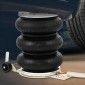 VEVOR 5 Ton/4999,9 kg Πνευματικό Jack Triple Bag Air Jack Ύψος ανύψωσης 16,5-40,6 cm Φουσκωτό Jack Lifter αυτοκινήτου Πνευματικός γρύλος αέρα 4999,9 kg Χωρητικότητα Εξαιρετικά γρήγορη ανύψωση