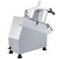 VEVOR JKC-300 Ηλεκτρικός κόφτης λαχανικών με 6 x δίσκους κοπής, επεξεργαστής τροφίμων 550W Επεξεργαστής λαχανικών Ανοξείδωτος χάλυβας + Χυτό κράμα αλουμινίου