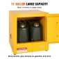 VEVOR 41,6 L Ντουλάπι ασφαλείας 42,9 x 42,9 x 46 cm Εγχειρίδιο Επικίνδυνοι Μεντεσέδες Hot