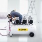 VEVOR Air Compressor 22Gallon Ultra Quiet Air Compressor 80L Tank Silent Air Compressor 2,2KW Oil free Compressor Χαμηλό θόρυβο με ασφαλή ηλεκτρομαγνητική βαλβίδα