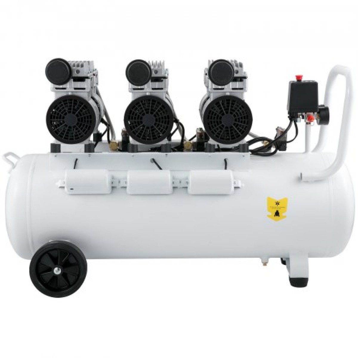 VEVOR Air Compressor 22Gallon Ultra Quiet Air Compressor 80L Tank Silent Air Compressor 2,2KW Oil free Compressor Χαμηλό θόρυβο με ασφαλή ηλεκτρομαγνητική βαλβίδα