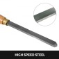 Hss Lathe Chisel Set 8 Piece Steel Brass Ferrules Wooden Case W One Chisel