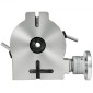 Περιστροφικό τραπέζι VEVOR 20,3 cm Vertical & Horizontal Rotary Table, 20,3 cm Horizontal Vertical HV8 Precision 3MT Milling Drilling Machine Vernier Reading Milling Drilling Boring for Milling Machine