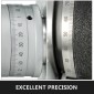 Περιστροφικό τραπέζι VEVOR 20,3 cm Vertical & Horizontal Rotary Table, 20,3 cm Horizontal Vertical HV8 Precision 3MT Milling Drilling Machine Vernier Reading Milling Drilling Boring for Milling Machine
