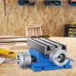 VEVOR Φρέζα Τραπέζι εργασίας Cross Slide Τραπέζι 10,2 x 18,5 cm Σύνθετο για Μέγγενη τρυπανιού πάγκου
