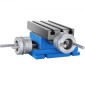 VEVOR Φρέζα Τραπέζι εργασίας Cross Slide Τραπέζι 10,2 x 18,5 cm Σύνθετο για Μέγγενη τρυπανιού πάγκου