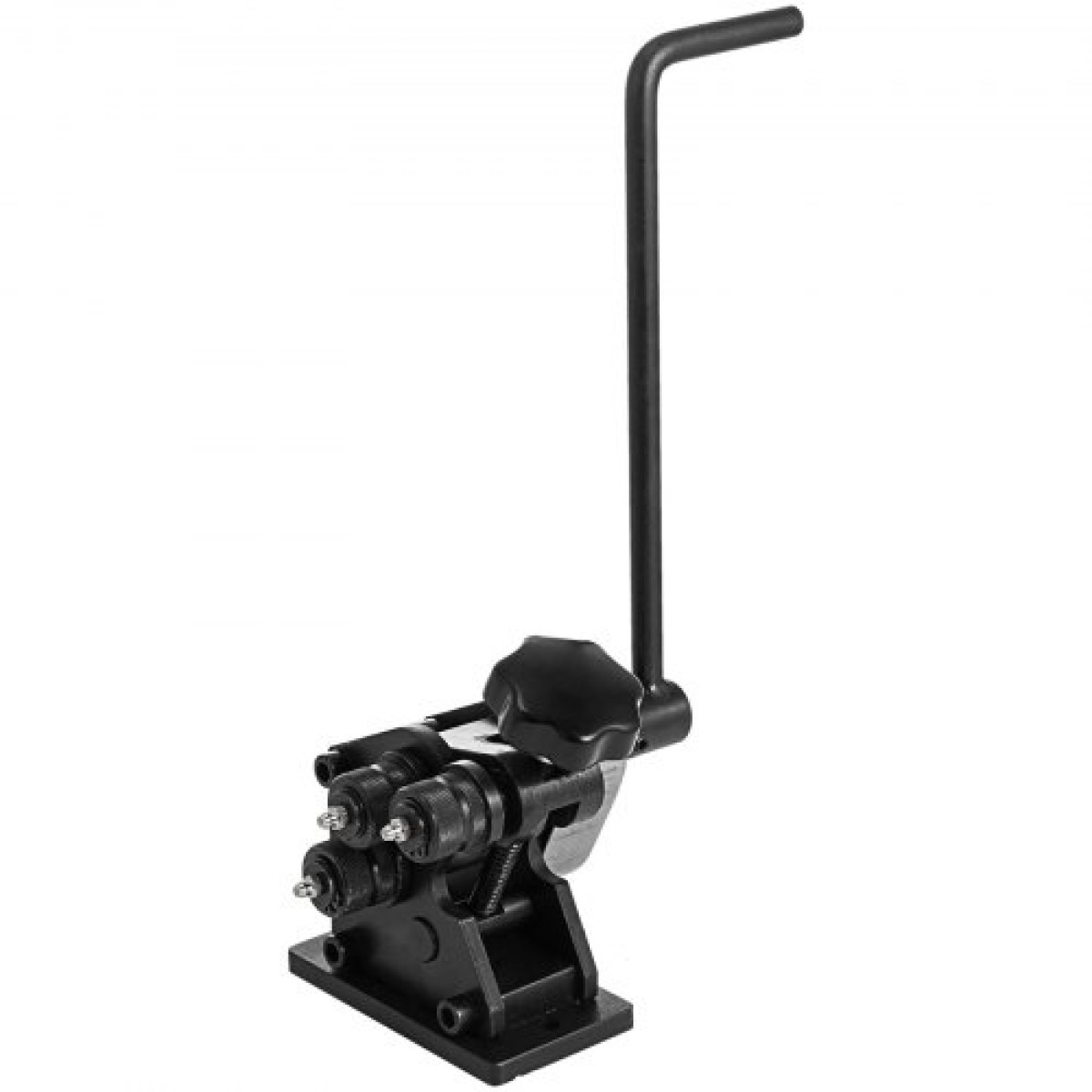 VEVOR Εγχειρίδιο Ring Roller Bender Metal Sheet Roll Bending Rolling Machine 343mm Hand Tubing Bender Steel Roller Bender Bender 3-1/2'' Handheld Handheld Hand Crank 3" Ring bending tool