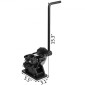 VEVOR Εγχειρίδιο Ring Roller Bender Metal Sheet Roll Bending Rolling Machine 343mm Hand Tubing Bender Steel Roller Bender Bender 3-1/2'' Handheld Handheld Hand Crank 3" Ring bending tool