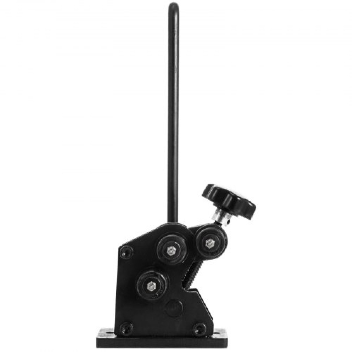 VEVOR Εγχειρίδιο Ring Roller Bender Metal Sheet Roll Bending Rolling Machine 343mm Hand Tubing Bender Steel Roller Bender Bender 3-1/2'' Handheld Handheld Hand Crank 3" Ring bending tool