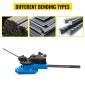 VEVOR SBG-40 Metal Scroll Bender Bender High-Hardened Steel Scroll Bender Συνδυασμός κύλισης ακτίνας και γωνίας κάμψης Universal Metal Rod Bender for Steel Brass Cooper Aluminium