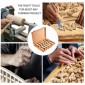 VEVOR Wood Chisel Sets 12pcs Lathe Chisels 3-3/4Inch /95MM Woodworking Chisels 9Inch Wood Lathe Tools Wood Chisels Lathe Tools for Wood Carving Root Carving Furniture Carving Lathes