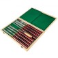 VEVOR Wood Chisel Σετ 8τμχ Σμίλες τόρνου 7INCH/17CM Σμίλες ξυλουργικής 9INCH Εργαλεία τόρνου ξύλου Σμίλες τόρνου Εργαλεία τόρνου Κουτί εργαλείων για ξυλογλυπτική ρίζα σκάλισμα επίπλων σκάλισμα Τόρνοι κόκκινο