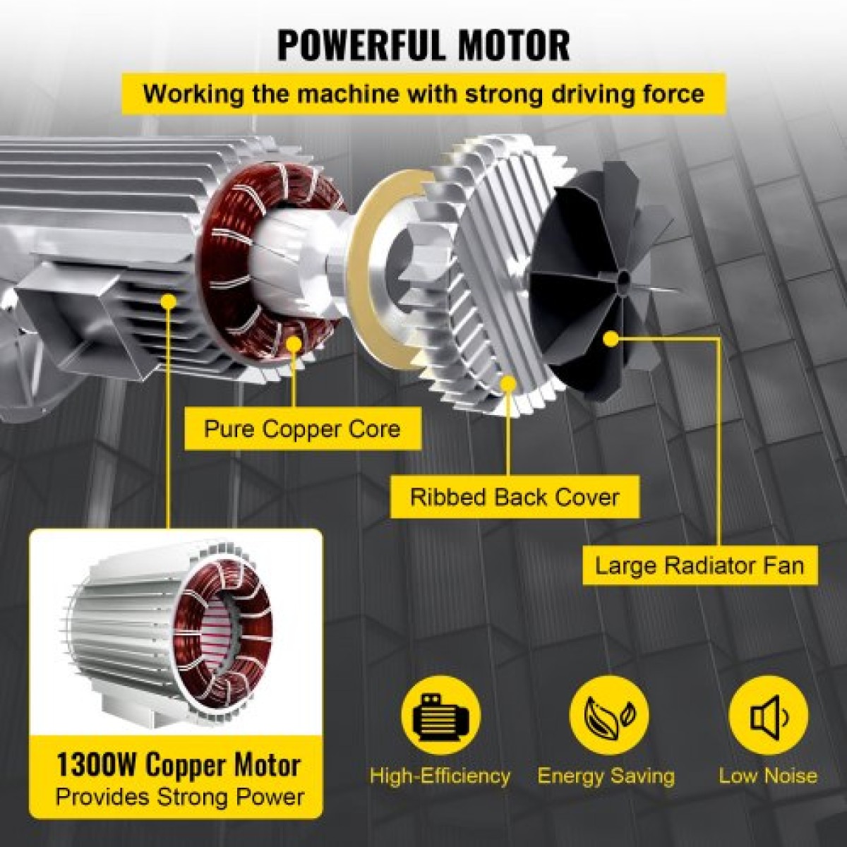 VEVOR 800Kg/1700Lbs Electric Trolley Hoist 1300W Electric Hoist Winch Double 12M/40Ft , Electric Hoist Electric Forklift Steel Holder Pallet Lever Hoist Garage