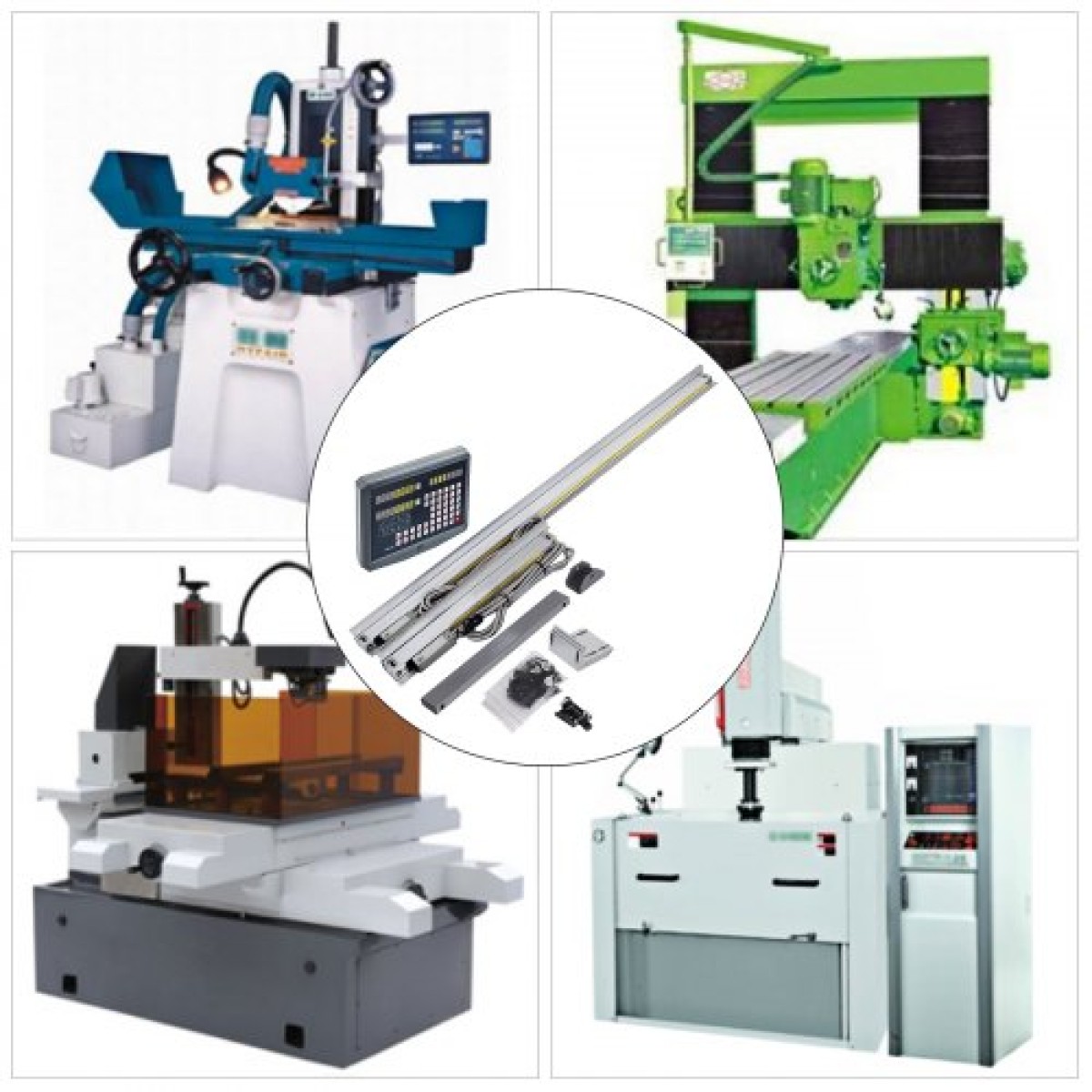 Ψηφιακή ένδειξη VEVOR 2 Axis DRO Display 1000mm and 250mm Travel Length Precision Linear Scale Axis Digital Reading
