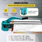 VEVOR 24 Inch/600mm Tile Cutter Double Rails & Brackets Manual Tile Cutter 3/5 in Cap with Precise Laser Manual Tile Cutter Tools for Precision Cutter
