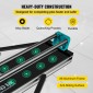 VEVOR 24 Inch/600mm Tile Cutter Double Rails & Brackets Manual Tile Cutter 3/5 in Cap with Precise Laser Manual Tile Cutter Tools for Precision Cutter
