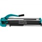 VEVOR 24 Inch/600mm Tile Cutter Double Rails & Brackets Manual Tile Cutter 3/5 in Cap with Precise Laser Manual Tile Cutter Tools for Precision Cutter