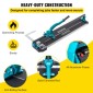VEVOR 800 mm Tile Cutter Single Rail Manual Tile Cutter 3/5 in Cap w/Precise Laser Positioning Manual Tile Cutter Tools for Precision Cutter