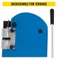 VEVOR Sheet Metal Fabrication Shrinker Stretcher Set Μοτοσικλέτα Hot Rod Chopper, Sheet Metal Shrinker Stretcher 16/18/20 Gauge Fabrication 2-in-1 Mild Steel for Garage/ Body Shop/ Workshop Metal Tool