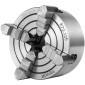 VEVOR K72-125 5 ιντσών τσοκ τόρνου Ανεξάρτητη αναστρέψιμη σιαγόνα 125mm Μεταλλικό τόρνο μηχανήματος Αξεσουάρ για μίνι μεταλλικό μηχάνημα τόρνου Τσοκ τόρνου 4 σιαγόνων