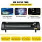 VEVOR Vinyl Cutter Plotter Machine 34" Signmaster Software Sign Making Machine 870mm Paper Feed Vinyl Cutter Plotter with Stand (34" 870mm)