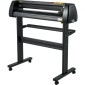 VEVOR Vinyl Cutter Plotter Machine 34" Signmaster Software Sign Making Machine 870mm Paper Feed Vinyl Cutter Plotter with Stand (34" 870mm)