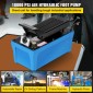VEVOR Air Hydraulic Pump Μονάδα Power Pack 10.000 PSI 1687,8 cm³ Καπάκι βαρέως τύπου ολικής μεταλλικής κατασκευής Air Hydraulic Foot Pump