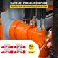 VEVOR Hydraulic Quick Connect 1/2 Body with 1/2" NPT Thread Hydraulic Coupler 4 Pairs Hydraulic Coupling Quick Connect 45,5 L/min Hydraulic Quick Coupler (ISO 16028)