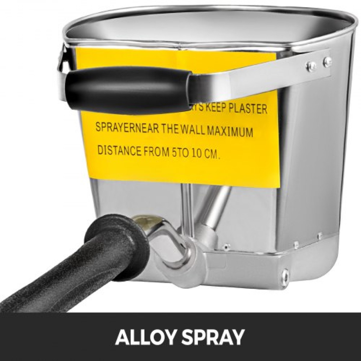 Πιστόλι ψεκασμού VEVOR 4 Jet Cement Mortar Gun, Stucco Sprayer 4 Jet Hopper Plaster Concrete Cement Spray Gun Spraying, Stucco Spray Gun Exquisite Handles, Concrete Containing Spray Gun