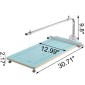Μηχάνημα κοπής αφρού VEVOR Hot Wire Foam Cutter Πάγκος εργασίας Scaled Styrofoam Cutter Ρυθμιζόμενη γωνία για Foam Sponge KT Σκαλίζοντας μοντελοποίηση σανίδας αφρού…