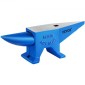 VEVOR Single Horn Anvil 20 kg Steel Anvil Blacksmith προς πώληση Εργαλεία και εξοπλισμός Forge Anvil Rugged Round and Square Hole Horn Anvil Blacksmith Jewelers Metalsmith Blacksmith Tool