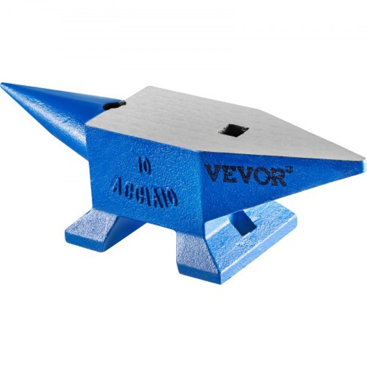 VEVOR Single Horn Anvil 22Lbs Steel Anvil Blacksmith προς πώληση Forge Steel Tools with Round and Square The and Equipment Anvil Rugged Blacksmith Jewelers Durable and Robust Metalsmith Tool