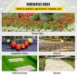VEVOR 182,9 x 9144 cm Heavy Duty PP Woven Weed Barrier Landscape Ground Cover 68 g