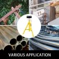 Βάση κυλίνδρων σωλήνων VEVOR για 1/8 σε -12 σε σωλήνες, Βάσεις σωλήνων χωρητικότητας 2500Lbs με ρυθμιζόμενο ύψος 32"-55", Πτυσσόμενη φορητή βάση με κεφαλή κυλίνδρου