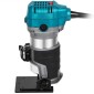 VEVOR 800W Max Torque Variable Speed ​​30.000 RPM Compact Router with Collets 6,4 mm & 9,5 mm 1 x Plunge Base & 1 x Tilt Base 220V