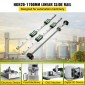 VEVOR Linear Guide Rail 2Pcs HGR20-1700mm Linear Slide Rail with 1Pcs RM1605-1700mm Ballscrew with BF12/BK12 Kit Linear Slide Rail Guide Rail Square For DIY CNC Routers Lathes Mills
