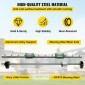 VEVOR Linear Guide Rail 2Pcs HGR20-1700mm Linear Slide Rail with 1Pcs RM1605-1700mm Ballscrew with BF12/BK12 Kit Linear Slide Rail Guide Rail Square For DIY CNC Routers Lathes Mills