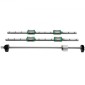 VEVOR Linear Guide Rail 2Pcs HGR20-1700mm Linear Slide Rail with 1Pcs RM1605-1700mm Ballscrew with BF12/BK12 Kit Linear Slide Rail Guide Rail Square For DIY CNC Routers Lathes Mills