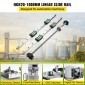 VEVOR Linear Guide Rail 2Pcs HGR20-1000mm Linear Slide Rail with 1Pcs RM1605-1000mm Ballscrew with BF12/BK12 Kit Linear Slide Rail Guide Rail Square For DIY CNC Routers Lathes Mills