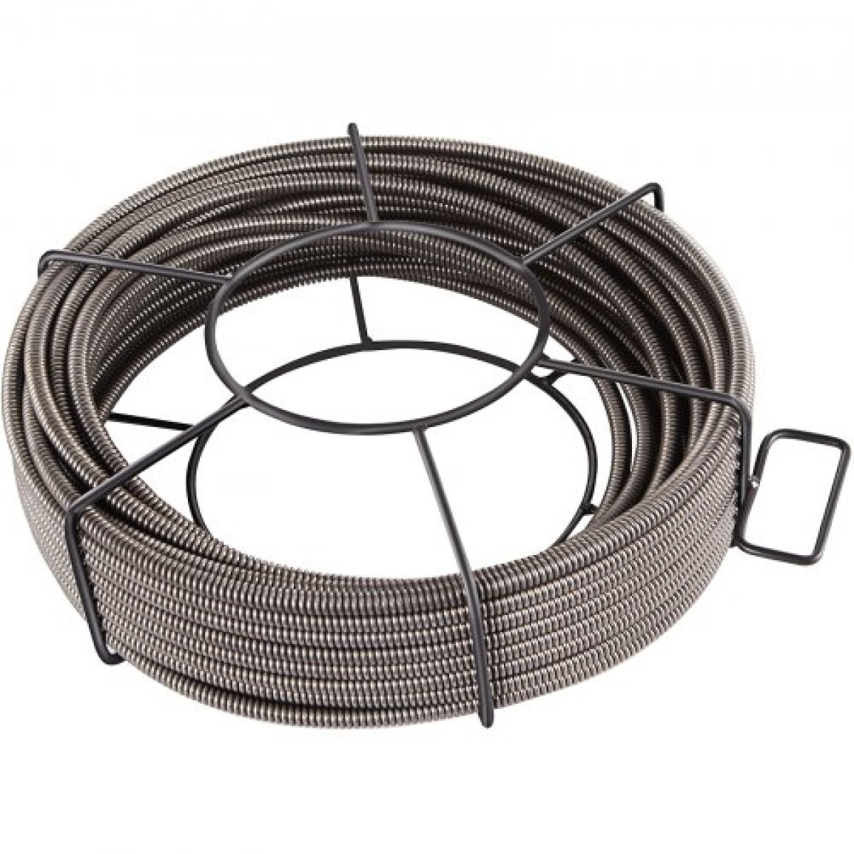 Καλώδιο καθαρισμού αποχέτευσης VEVOR 1524 cm x 1,0 cm Καλώδιο αποχέτευσης συμπαγούς πυρήνα Καλώδιο αποχέτευσης τρυπάνι Cable Cleaner Snake Clog Pipe Cleaning Cable Sewer Drain Auger Snake Pipe