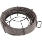Καλώδιο καθαρισμού αποχέτευσης VEVOR 1524 cm x 1,0 cm Καλώδιο αποχέτευσης συμπαγούς πυρήνα Καλώδιο αποχέτευσης τρυπάνι Cable Cleaner Snake Clog Pipe Cleaning Cable Sewer Drain Auger Snake Pipe