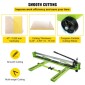 VEVOR Tile Cutter 47 ιντσών Μηχανή κοπής πλακιδίων 1,4 ιντσών Μηχανή κοπής κεραμικών πλακιδίων πορσελάνης με οδηγό λέιζερ πλαισίου από χάλυβα και μπόνους ανταλλακτικό κοπτικό τροχοί κοπής πλακιδίων Εργαλείο χειρός