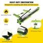 VEVOR Tile Cutter 47 ιντσών Μηχανή κοπής πλακιδίων 1,4 ιντσών Μηχανή κοπής κεραμικών πλακιδίων πορσελάνης με οδηγό λέιζερ πλαισίου από χάλυβα και μπόνους ανταλλακτικό κοπτικό τροχοί κοπής πλακιδίων Εργαλείο χειρός